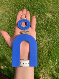 Image 7 of ROYAL ARCH WALL HANGING - Blue