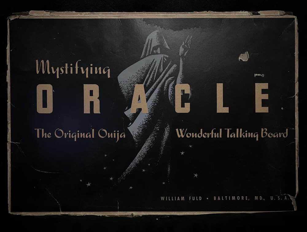 Image of 1930’s Ouija Board 
