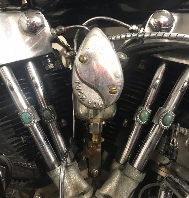 Image of Big twin/Ironhead pushrods collars