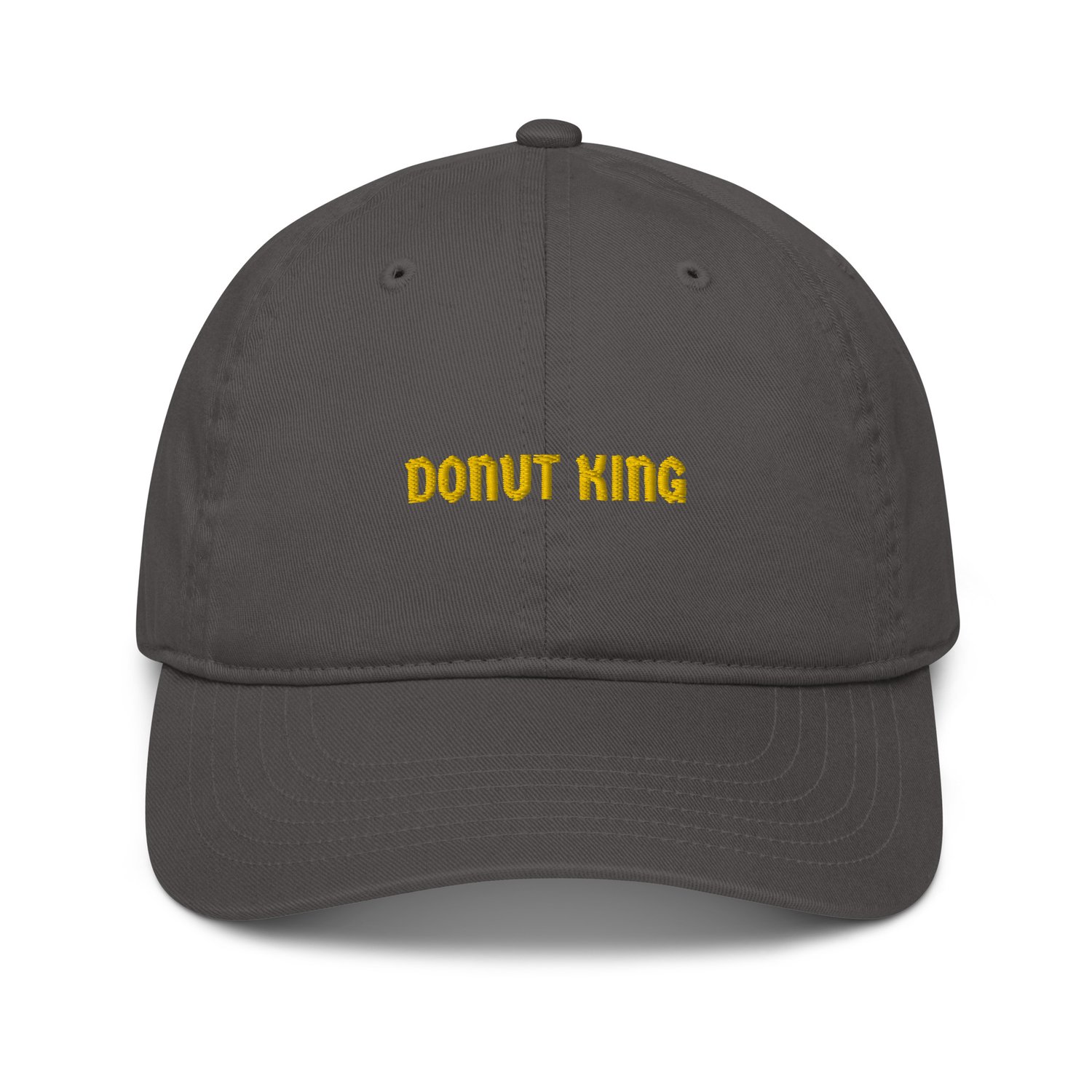 Image of "DONUT KING" Organic Dad Hat