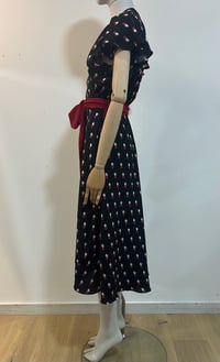 Image 6 of Dotty Printed Wrapover Dress