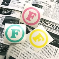 Image 2 of Circle F Logo Vinyl Decal