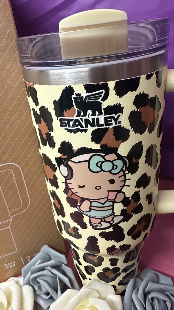 Image of Leopard hello kitty Stanley 