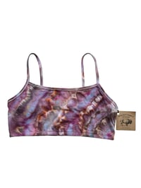 Image 8 of L (38) Bralette in Deep Agate Ice Dye