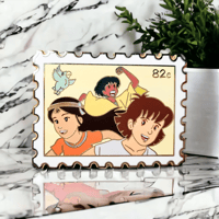 Image 1 of Esteban, Zia & Tao stamp pins