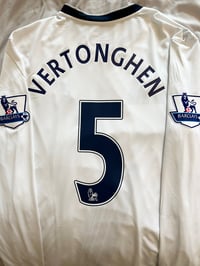 Image 1 of Tottenham Hotspur “VERTONGHEN 5” 2015/16 Home Long Sleeve Shirt + PL patches (L)