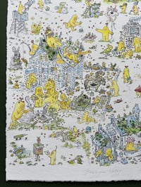 Image 2 of Bubblegum Valley *Deckle Edges Print