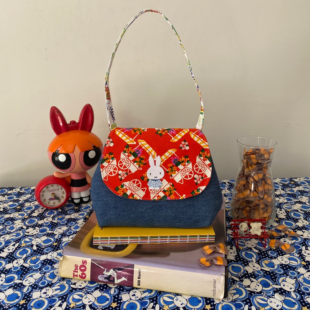 Image of DENIM MIFFY BAG 