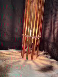 Image 16 of Reclaimed Rimu Lamp Wide Slatted