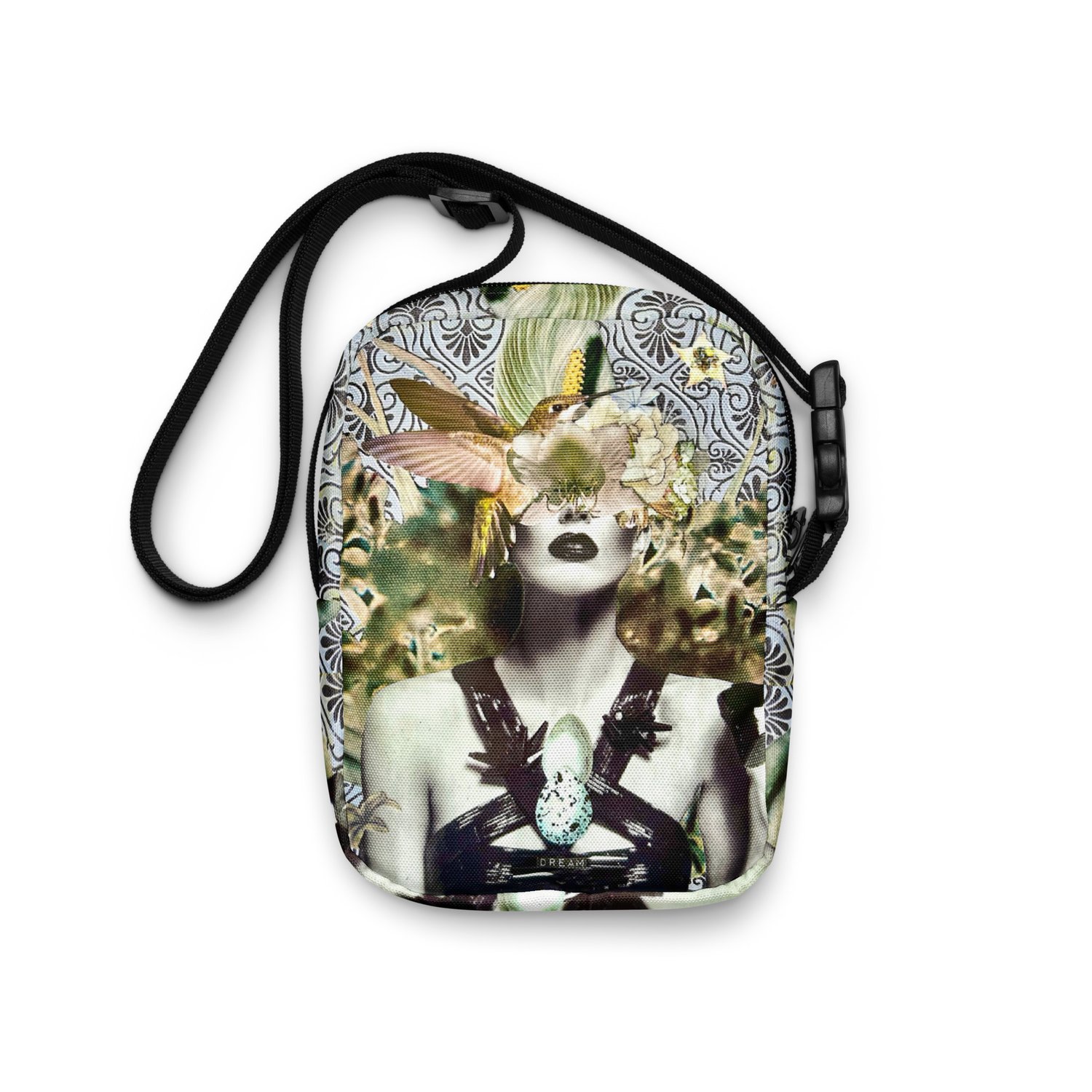 Image of The Personification of Smoke - All Over Print Utility Crossbody Bag