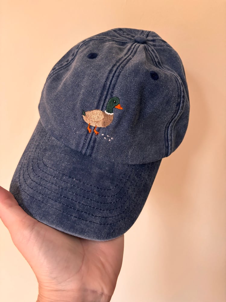 Image of ADULT dark denim cap 