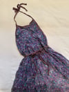 late 1960s rare India gauze wrap dress