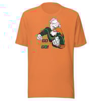 Image 3 of Miami Hurricane Football Mom Shirt (Customizable Name on back)
