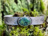 Silver and Bao Canyon Turquoise Cuff