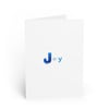 Joy Letterpress Printed Card Pack of 10