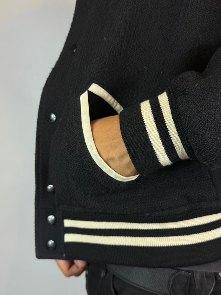Image of Saint Laurent 2022 Teddy Varsity Jacket