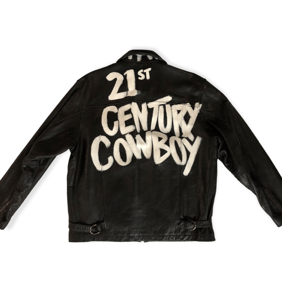 Image of 21st Century Cowboy leather jacket 