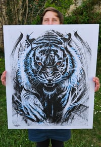 Image 1 of Screenprinting "Tiger"