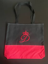 Image 1 of Last "D" Logo Red Tote Bags (Embroidered)