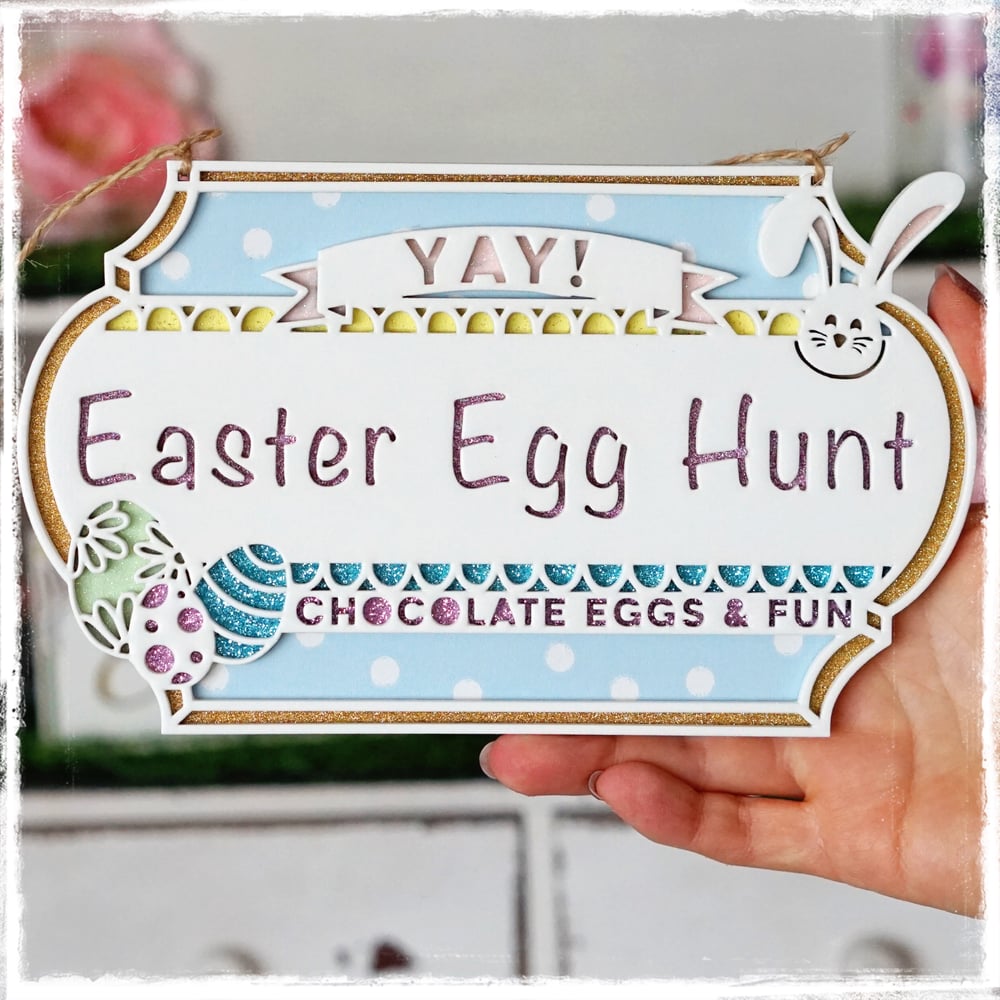 Image of Easter Egg Hunt Sign 