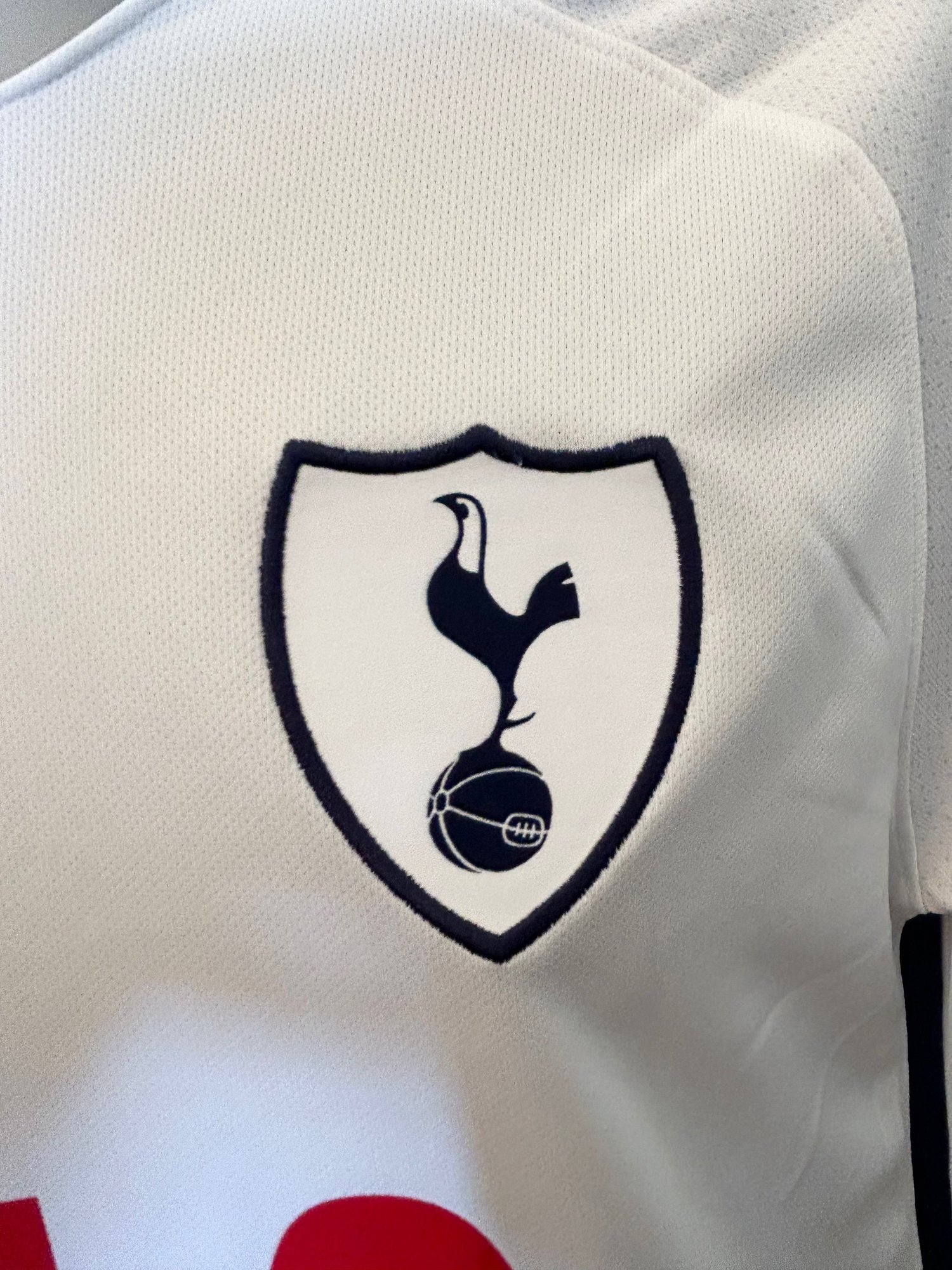 Image of Tottenham Hotspur “DEMBELE 19” 2017/18 Home Shirt + UCL patches, M