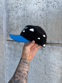 Image 4 of PARTLY CLOUDY CORDUROY CROWN TORONTO BLUE JAYS CUSTOM FITTED CAP