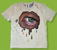 Image 1 of “DAZED” HAND PAINTES T-SHIRT 2XL