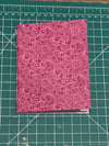 Softcover journal with pink/purple cover