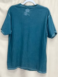 Image 5 of OUTKAST teal boyfriend hip hop rocker tee