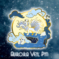 [PRE-ORDER] “Aurora Veil” Hard Enamel Pins