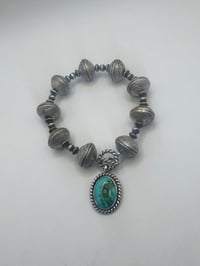 Image 2 of Mercury Dime Bracelet 🩵💚