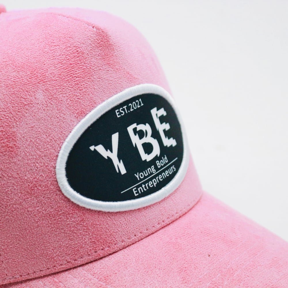 ✨Chase Your Dreams✨  pink suede trucker ha