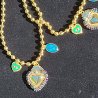 Image 2 of Saona Heart Pendant Necklace