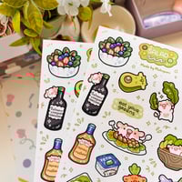 Image 3 of Salad Sticker Sheet