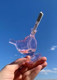 Pink Heart Bubbler
