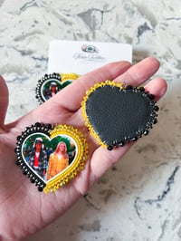 Image 2 of Clueless Earrings (Dangly or Fingernail Posts)