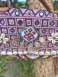 Image 3 of Mini city bag tribal purple