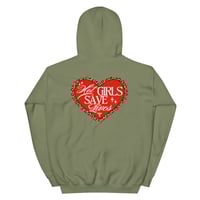 Image 17 of HOT GIRLS HAVE HEART HOODIE - CHEETAH