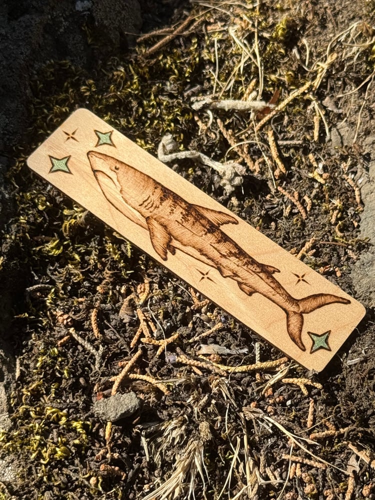 The Tiger Shark Gilded - Mini Guardian Bookmark 