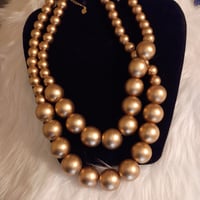 Image 1 of GABRIELLE GOLD NECKLACE 