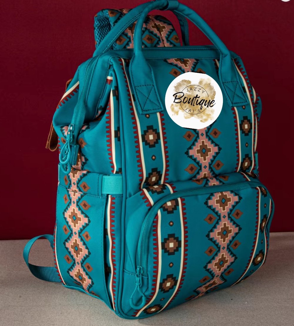 WildWest Nylon Backpack & Purse 