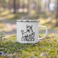 Image 1 of Taurus Enamel Mug