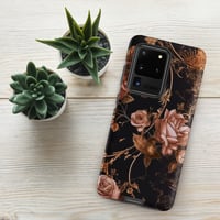 Image 15 of Dark Rose Gold Butterfly Design Goth Inspired Tough case for Samsung®