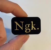 Image 1 of “Ngk” Acrylic Pin