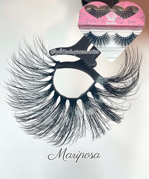 Image of Black Fluffy Faux Mink Lashes🖤