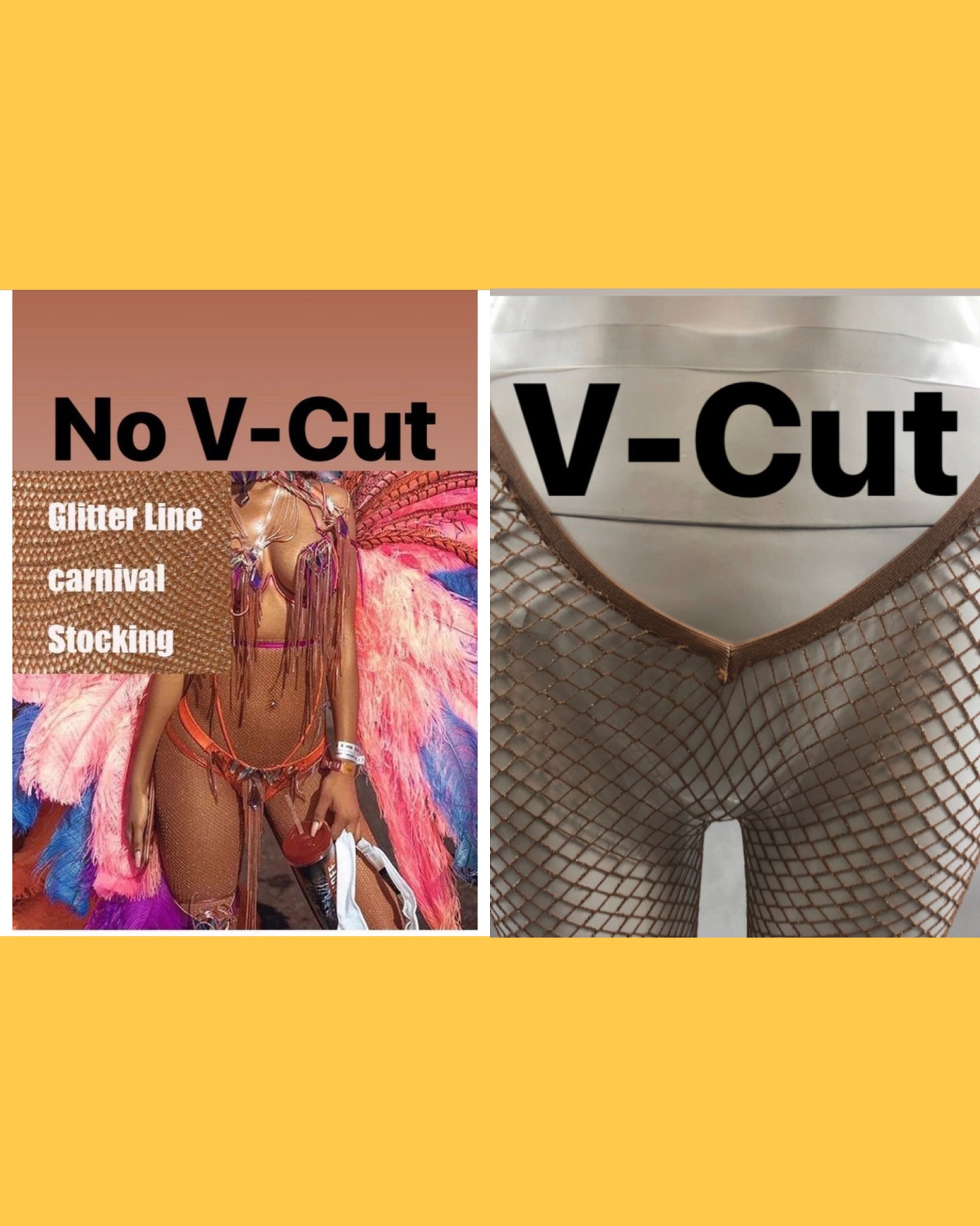 Image of Nude glitter body fishnet carnival party costume pantyhose stockings up to plus size