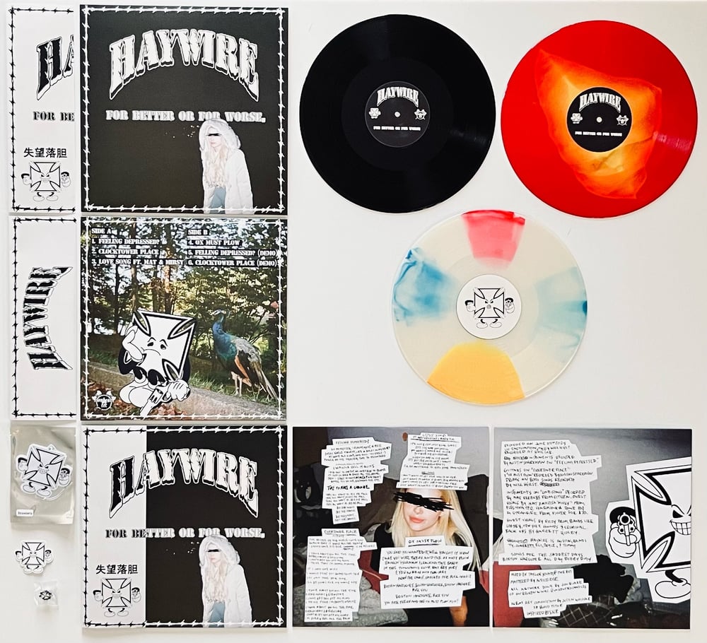 HAYWIRE - For Better Or For Worse 12" FIRE WAX (200 made) PRE-ORDER