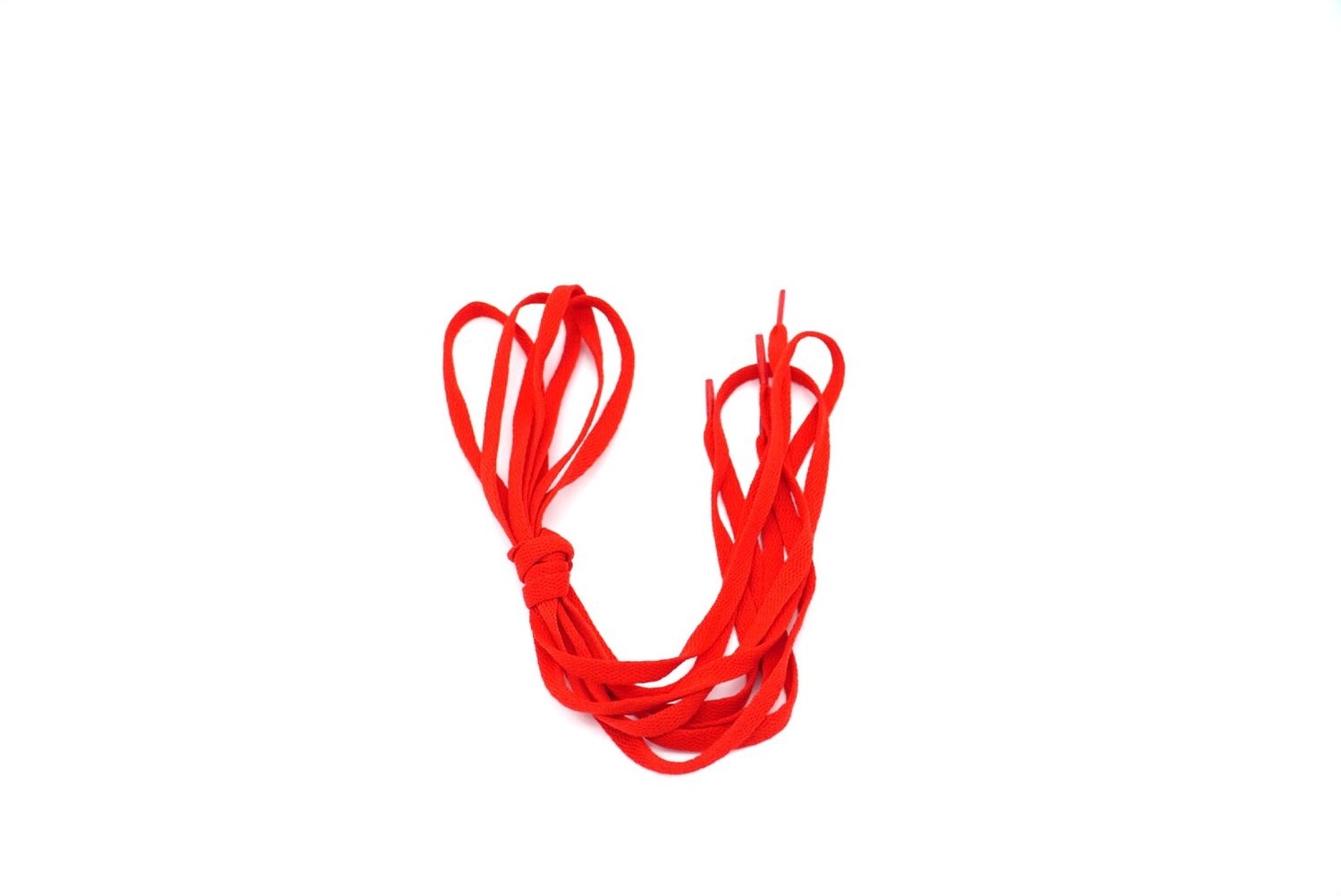 Image of Red Flat Laces