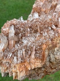 Image 5 of Red Quartz Points Cluster | China #2883