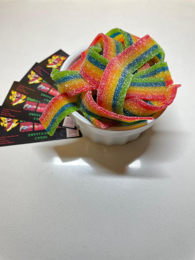 Spicy Air Head Rainbow Belts